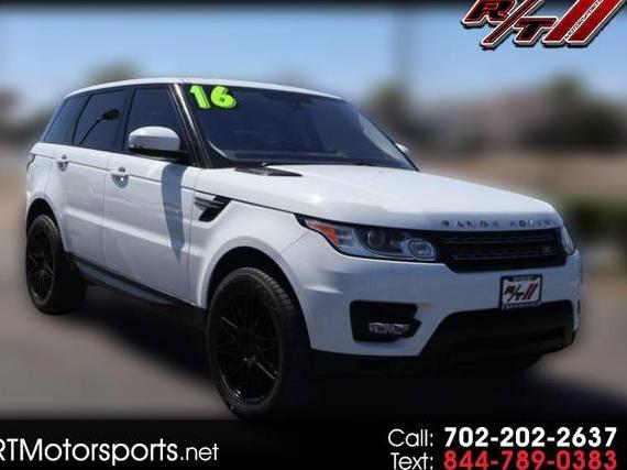 LAND ROVER RANGE ROVER SPORT 2016 SALWG2KF1GA666140 image LAND ROVER RANGE ROVER SPORT 2016 SALWG2KF1GA666140 image